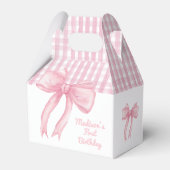 Girls nur Wanne sein eine rosa Bow Coquette Geburt Geschenkschachtel (Vorderseite)