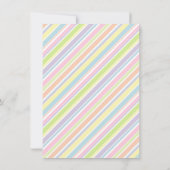 Girls Pancakes Pajama Geburtstagsparty Einladung (Rückseite)