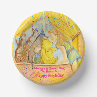 Girls Paper Bowls Pappteller
