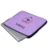 Girls Personalisiert Gymnastik - Laptop Case (Vorne Knopf)