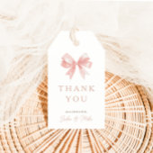 Girls Pink Bow Feminine Coquette Baby Fevor Geschenkanhänger