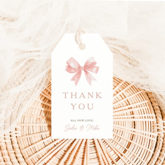 Girls Pink Bow Feminine Coquette Baby Fevor Geschenkanhänger