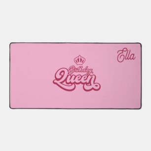Girls pink Geburtstagsgeschenk Desk Mat Schreibtischunterlage