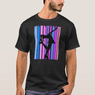 Girls Pink Ice Skaten 17. Geburtstag Ice Dancer Fi T-Shirt