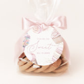 Girls’ Pink Sweet Candy Ice Creme Geschenkanhänger