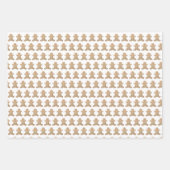 Girls pinkfarbene Weihnachtsfamilie Lieblingstage Geschenkpapier Set (Vorderseite 3)