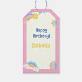 Girl's Pop It Fidget Geburtstag Geschenkanhänger