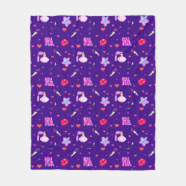 Girls-Power Fleecedecke