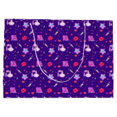 Girls-Power Große Geschenktüte (Rückseite)