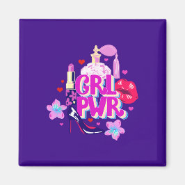 Girls-Power Magnet