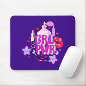 Girls-Power Mousepad (Mit Mouse)