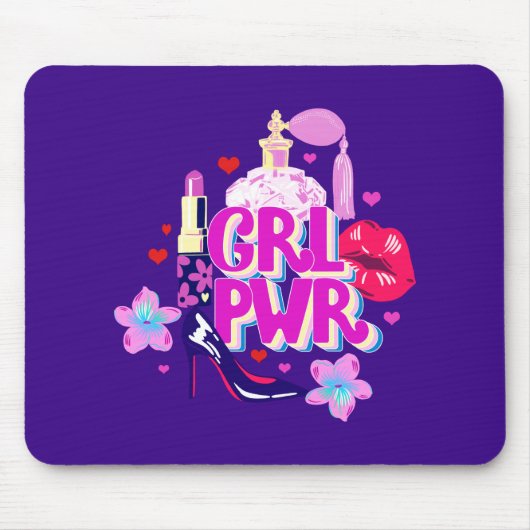 Girls-Power Mousepad (Vorne)