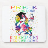 Girls Pre-K Abschluss Magical Unicorn Geschenk Mousepad (Vorne)