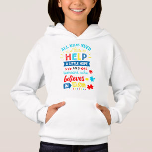 Girl's Pullover Hoodie
