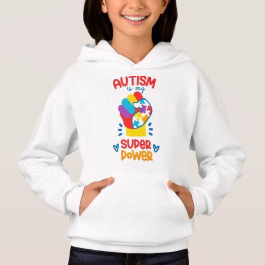 Girl's Pullover Hoodie (Vorderseite)