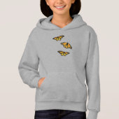 Girls Pullover Hoodie Drei Monarchen (Vorderseite)