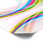 Girls "Queen of the beam" Gymnastik Glossy Poster (Ecke)