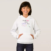 Girls Quote Hoodie (Vorne ganz)