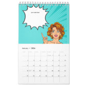 girls quotes editable calendar kalender (Jan 2026)