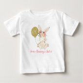 Girls Rabbit Balloon Ein wenig Bunny's Sister T-Sh Baby T-shirt (Vorderseite)