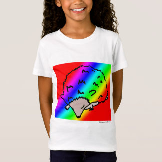 Girls Rainbow Igel T - Shirt