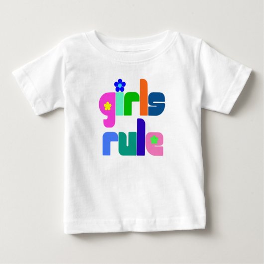 Girls-Regel Baby/Kleinkind-T - Shirt (Vorderseite)