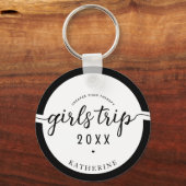 Girls Reisen billiger als Therapeut Custom Girls U Schlüsselanhänger (Vorderseite)