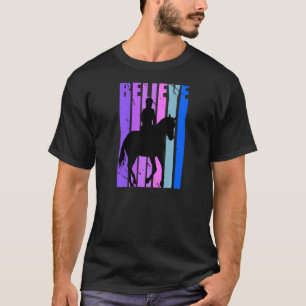 Girls Reiten Reiten Reiten Reiten Reiten Rosa Lila T-Shirt