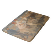 Girls Riding Donkeys am Strand (Isaac Israels) Badematte (Schrägansicht)