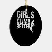 Girls Rock Climbings for Kids Wanderberg Keramik Ornament (Rechts)
