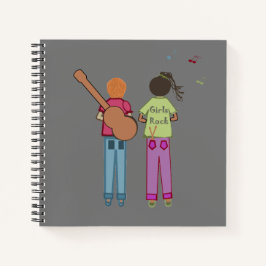Girls Rock Notebook Notizblock