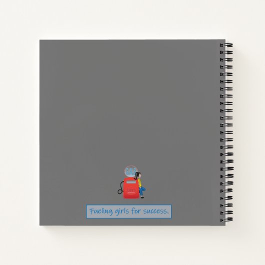 Girls Rock Notebook Notizblock (Rückseite)