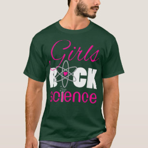 Girls Rock Science liebt Fun Scientist 894 T-Shirt