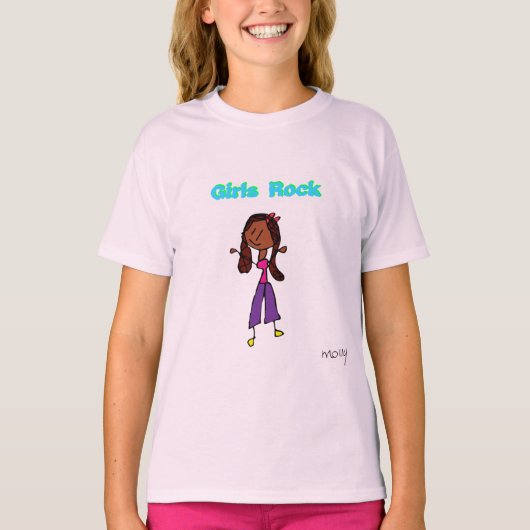 Girls Rock T-Shirt (Vorderseite)