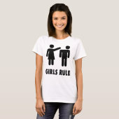 "Girls Rule" Empowerment T-Shirt (Vorne ganz)