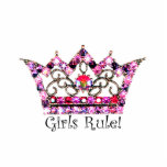 Girls Rule! Tiara-Skulptur Freistehende Fotoskulptur<br><div class="desc">Girls Rule! Tiara SCULPTURE - Diese sind fabelhaft für Party und Diva Geschenke! Sie können als Tisch Dekoration oder Kuchen Tops! So ein Spaß!</div>