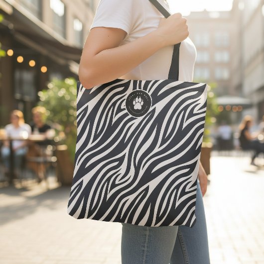 Girls Run Wild Bachelorette Zebra BW ID1151 Tasche