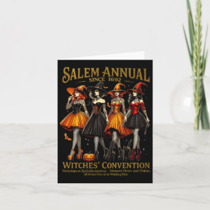 Girls Salem jährlich seit 1692 Hexenkonvention Karte