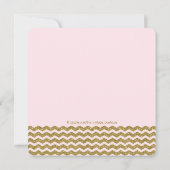 Girls Sip and See Einladung (Rückseite)