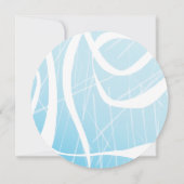 Girls Skate ICE SKATEN Geburtstagsparty Einladung (Rückseite)