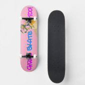 Girls SkateToo! Skateboard (Vorderseite)
