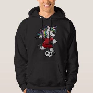 Girls Soccer  Unicorn Love  Magical Team Hoodie