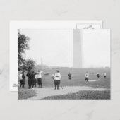 Girls Softball, 1919 Postkarte (Vorne/Hinten)