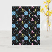 Girls Softball - Frauen Spieler mit Sternen Karte (Gelbe Blume)