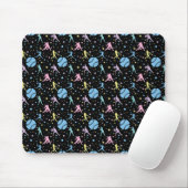 Girls Softball - Frauen Spieler mit Sternen Mousepad (Mit Mouse)