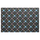 Girls Softball - Frauen Spieler mit Sternen Stoff (Fat Quarter (45,7 x 55,9 cm))