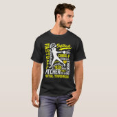 Girls Softball Pitcher Die besten Eigenschaften Fr T-Shirt (Vorne ganz)