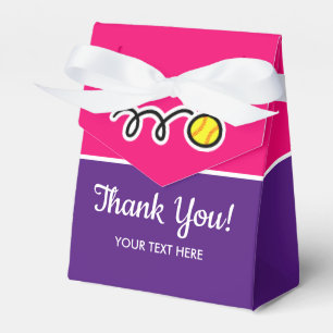 Girl's Softball Sport Brauch Geburtstag vielen Dan Geschenkschachtel