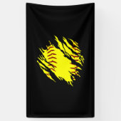 Girls Softball Stitches Fastpitgear Banner (Vertikal)