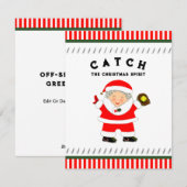 Girls Softball Weihnachten (Vorne/Hinten)